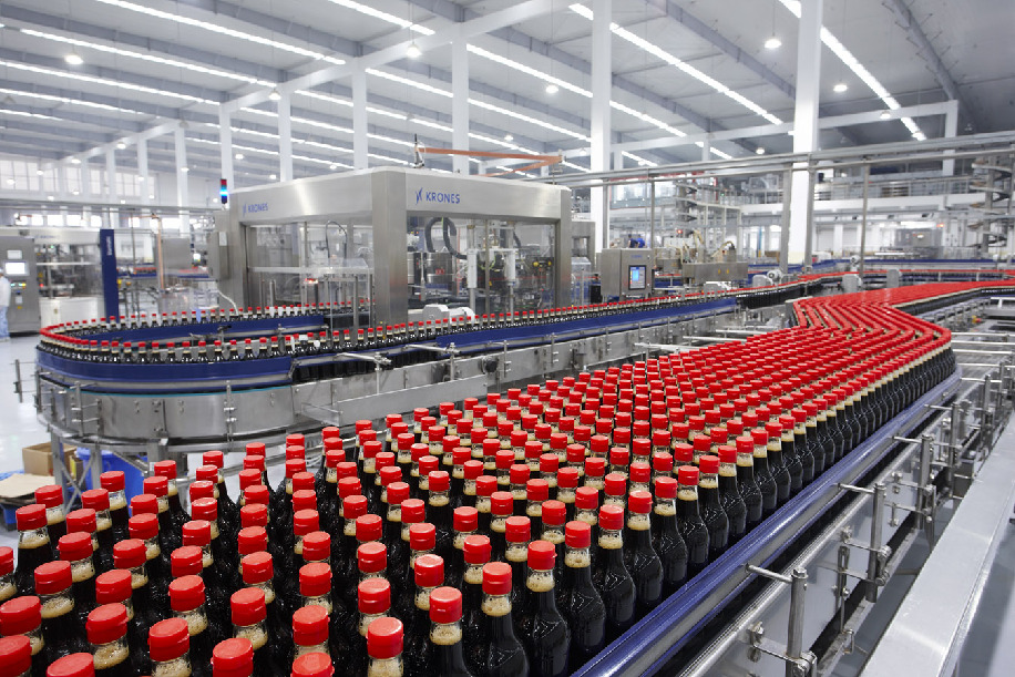 时速达48000瓶的全自动智能化包装生产线