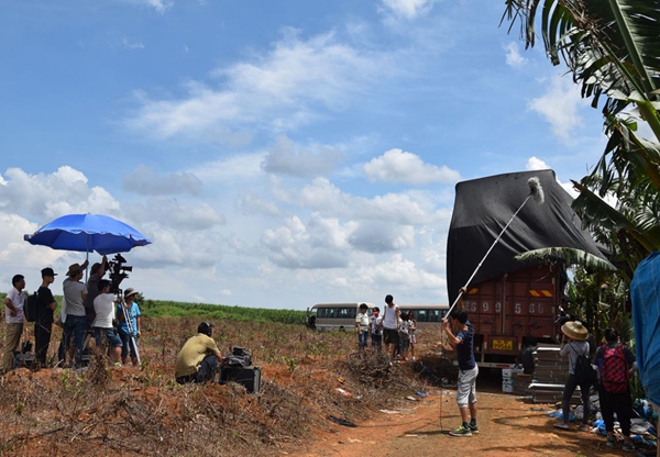 英皇电影《灿烂这一刻》徐闻拍摄 张敬轩演