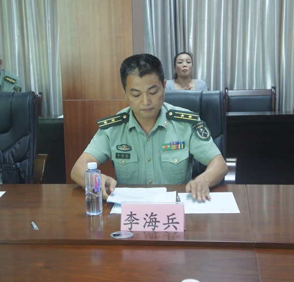 湛江军分区副司令员朱文彬,徐闻县委常委,县徵兵办领导小组副组