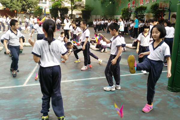 特色的大课间活动