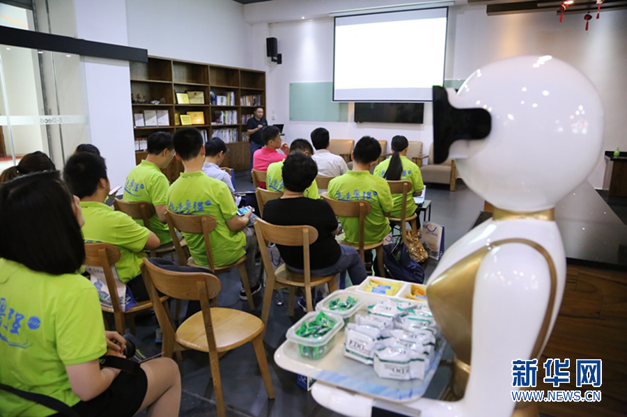 粤造粤强 采访团走进广东伊雪松 感受机器人的