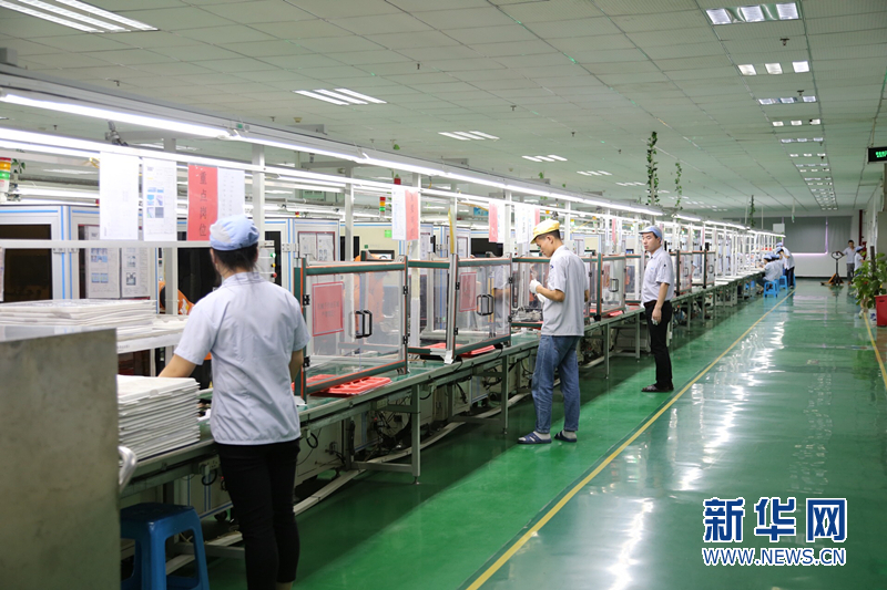 粤造粤强 采访团走进广东长盈精密 揭开 无人工