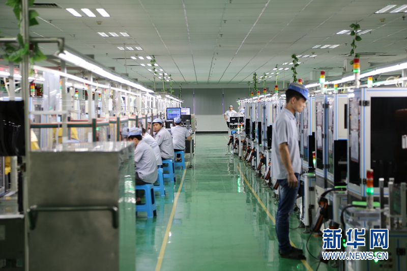 粤造粤强 采访团走进广东长盈精密 揭开 无人工
