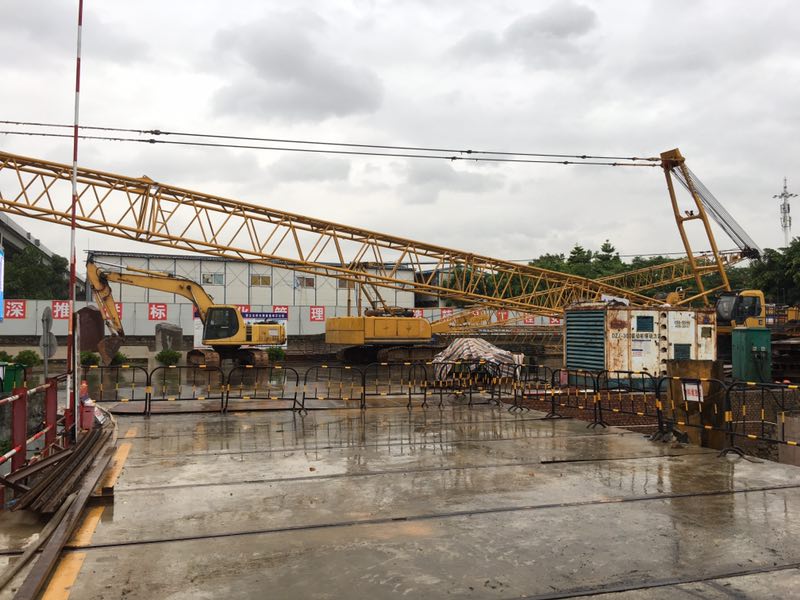 中铁十一局南沙港项目多措并举积极应对台风