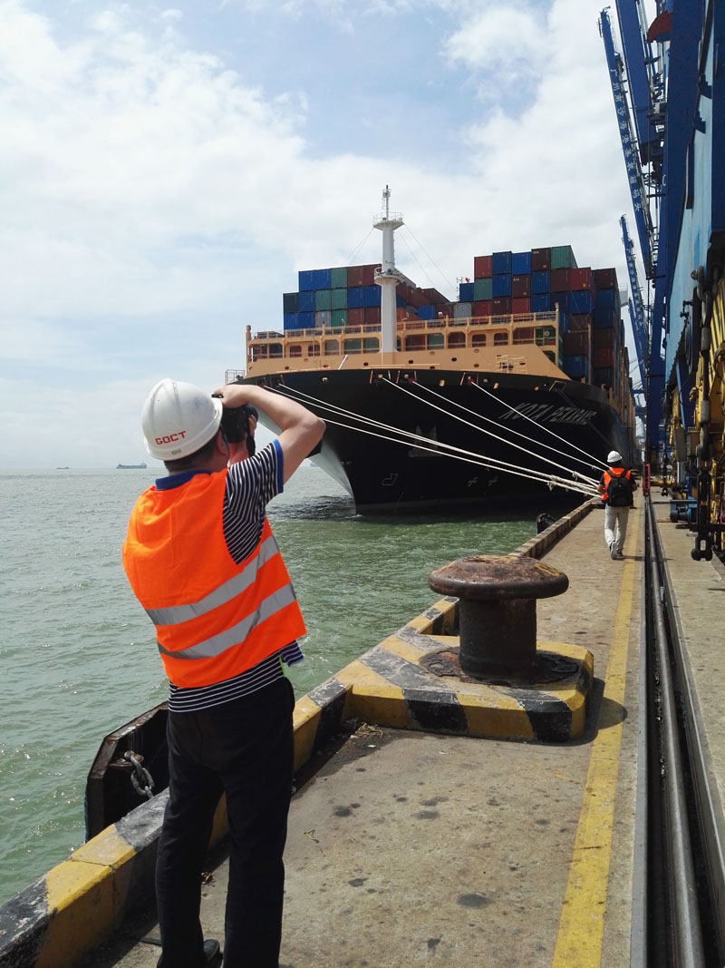 支持广州南沙海港集装箱码头有限公司