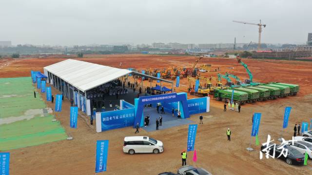 尚威科技 总投资约319亿!博罗龙溪8宗项目集中动工