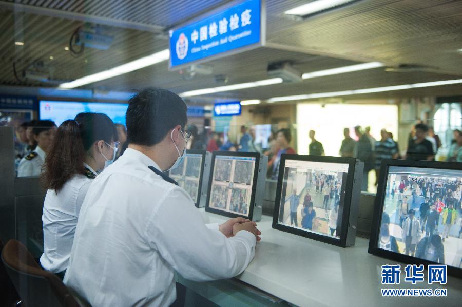 深圳罗湖口岸核辐射实时<em>视频定位</em>监控系统通过