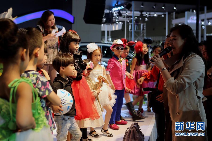 可爱童模将亮相太原车展