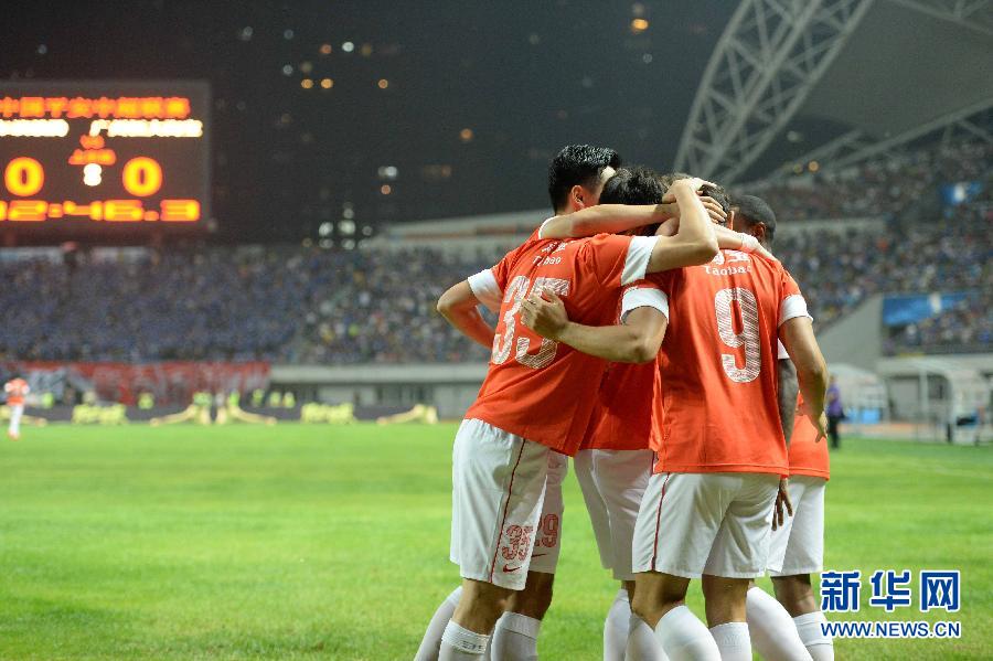 中超:广州恒大胜哈尔滨毅腾