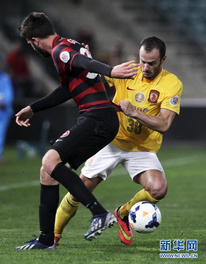 亚冠四分之一决赛:恒大首轮告负