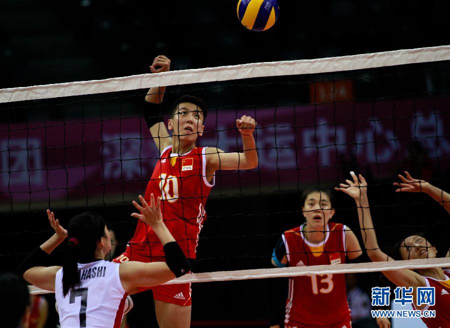 <em>女排</em>亚洲杯:<em>中国</em>战胜日本晋级<em>决赛</em>_图片频道_