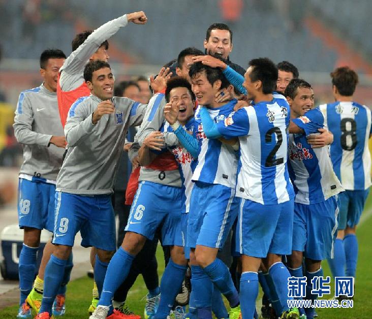 中超:山东鲁能战平广州富力 - 新华网广东频道