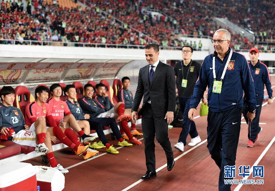 广州恒大6比1横扫辽宁宏运