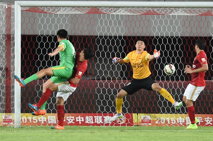中超:广州恒大淘宝胜杭州绿城