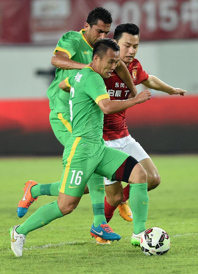 中超:广州恒大淘宝胜杭州绿城