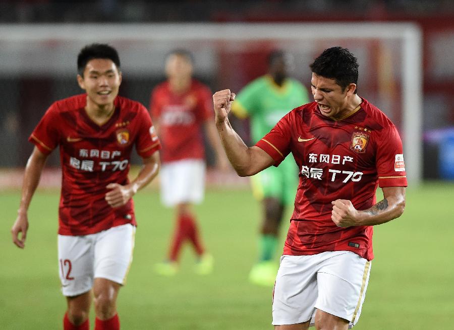 中超:广州恒大淘宝胜杭州绿城