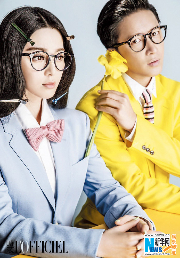 范冰冰春风扑面拈花莞尔 与韩庚演绎青春物语