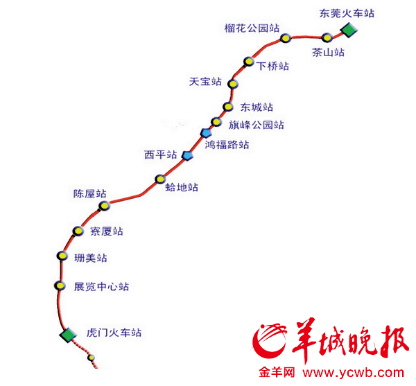 东莞首趟地铁试跑:平稳舒适 明年5月开通载客