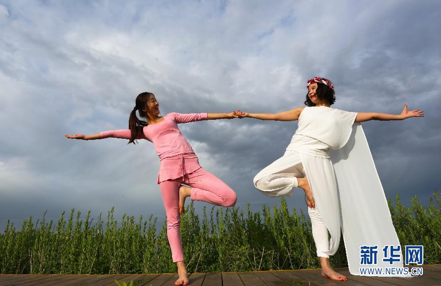 悠然夏日 瑜伽风情