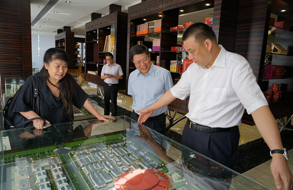 院参事汤敏、特约研究员左小蕾调研康美药业 