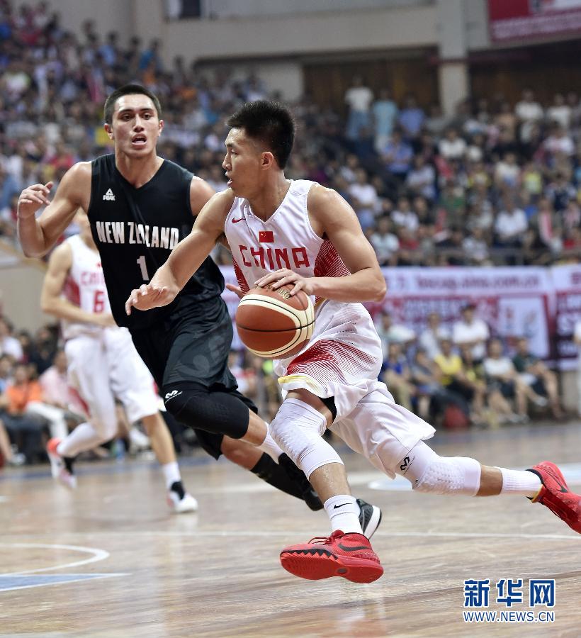斯坦科维奇杯洲际篮球赛:中国国奥不敌新西兰