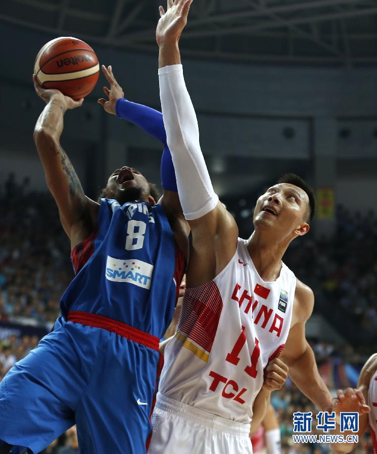 男篮亚锦赛:中国队战胜菲律宾夺得冠军