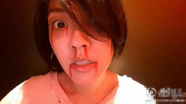 组图:众星变装过万圣节 小S妆容如被家暴