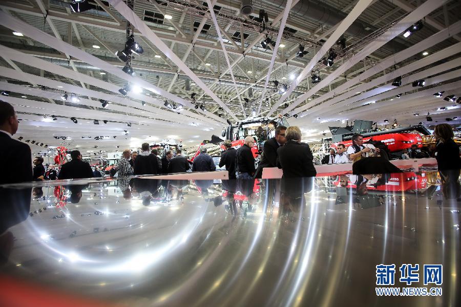 世界最大农机专业展会在德国汉诺威举行