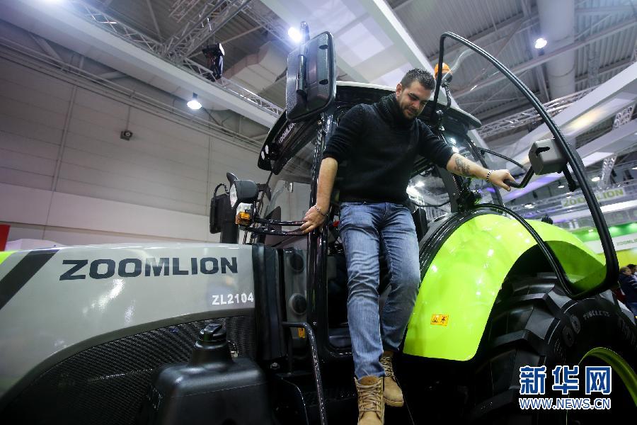 中国农机亮相汉诺威展会