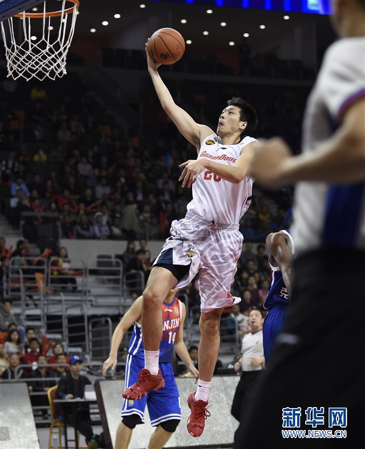 CBA常规赛:广东东莞银行胜天津融宝支付