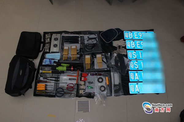 广州警方摧毁一盗车团伙 专盯高档小车获利百