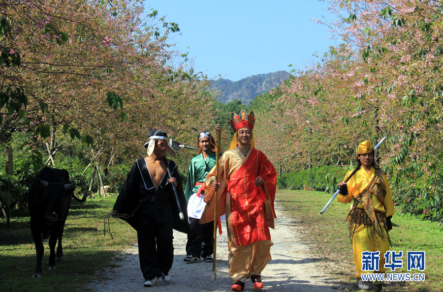 清远佛冈上演搞笑版《西游记》