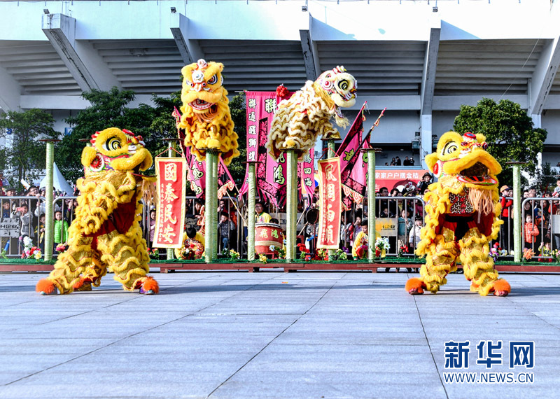 天河花市上演迎春嘉年华