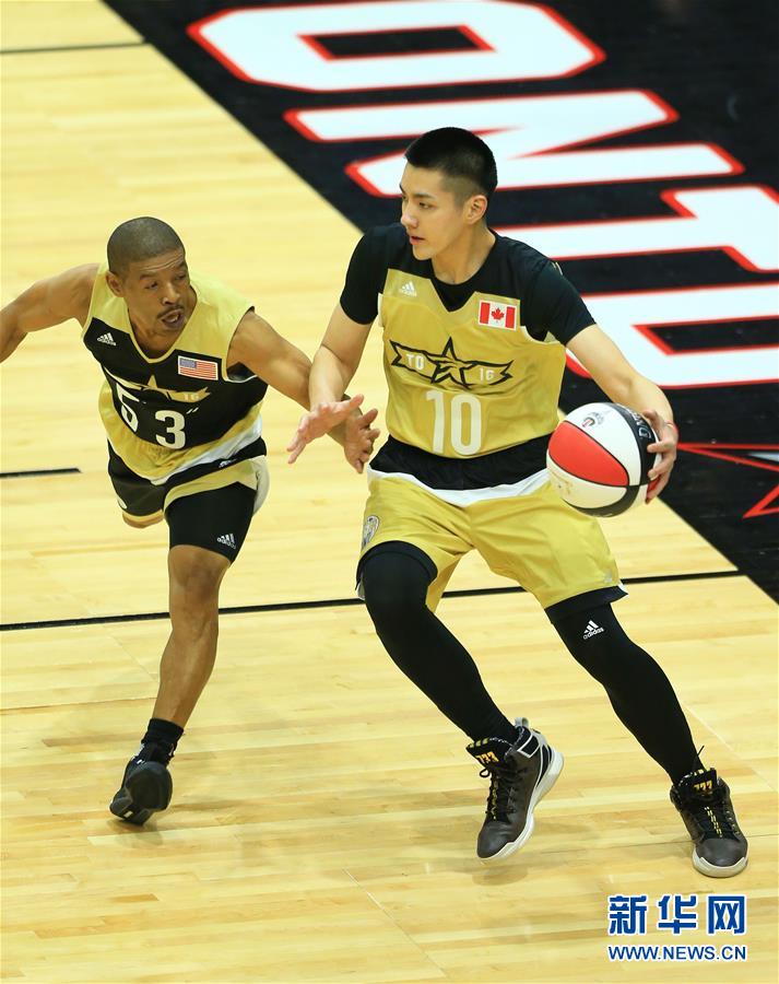 篮球--吴亦凡亮相NBA全明星周末名人赛