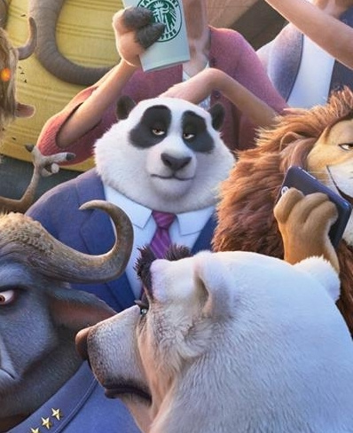 《疯狂动物城》主播有N个 熊猫是中国特供