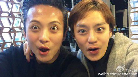 秀夫妻相 邓超与孙俪换脸照毫无违和感