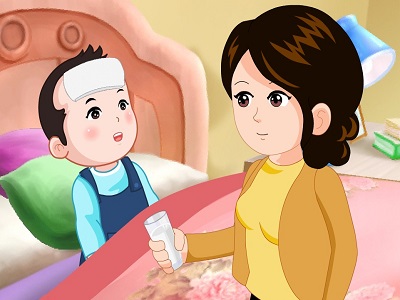 小孩发烧怎么物理降温最有效果