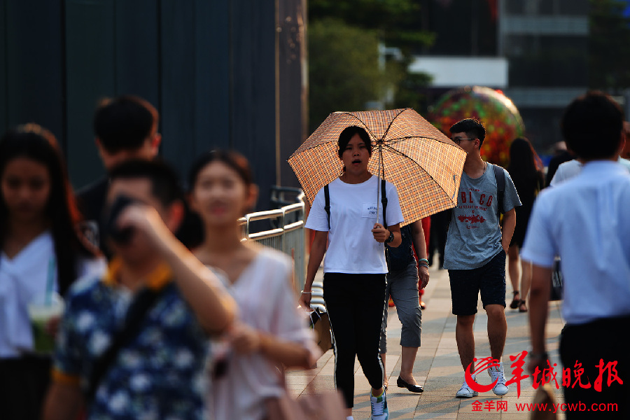 大暑已至 广州高温天气持续