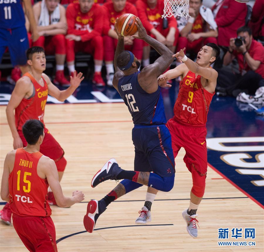 奥运热身赛:中国队不敌美国队