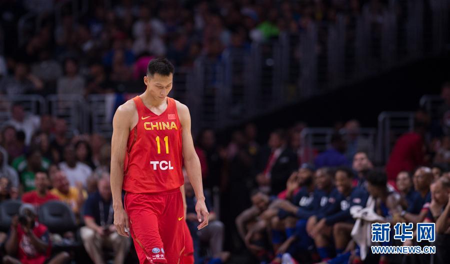 奥运热身赛:中国队不敌美国队