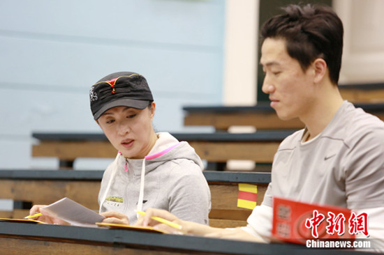 刘翔金星《极速前进》重返考场 黄婷婷力扛千