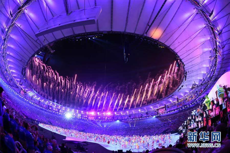 里约奥运会开幕式图片_WWW.66152.COM