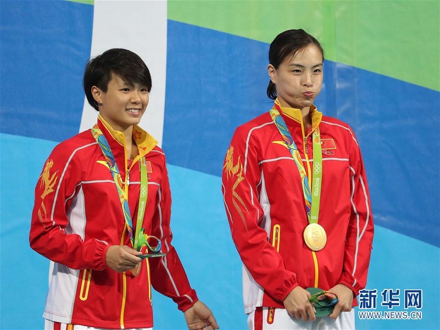吴敏霞获得奥运五枚金牌
