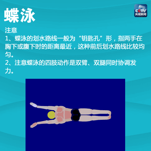 用洪荒之力学游泳 四种泳姿学起来