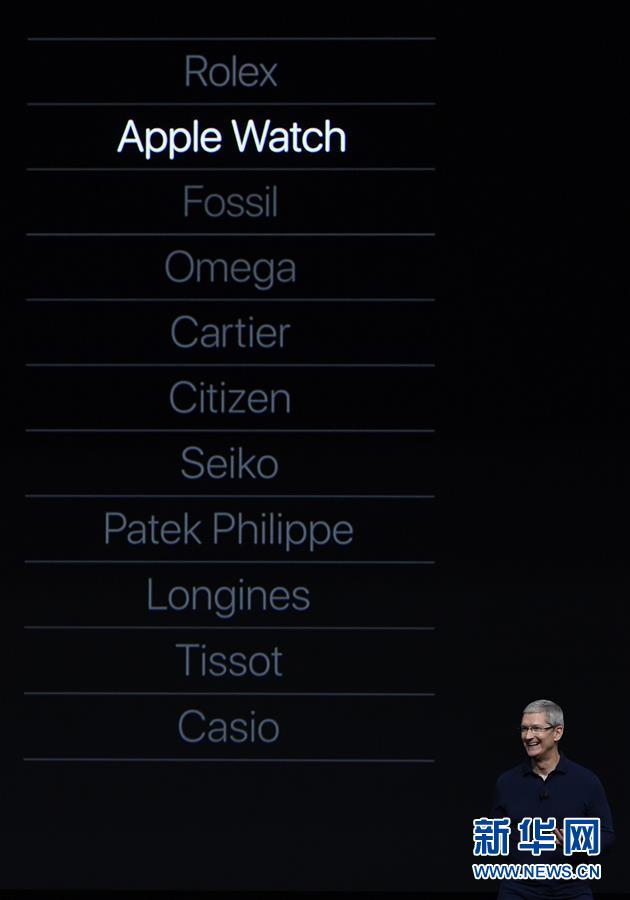 苹果公司推出新一代智能手机和苹果手表