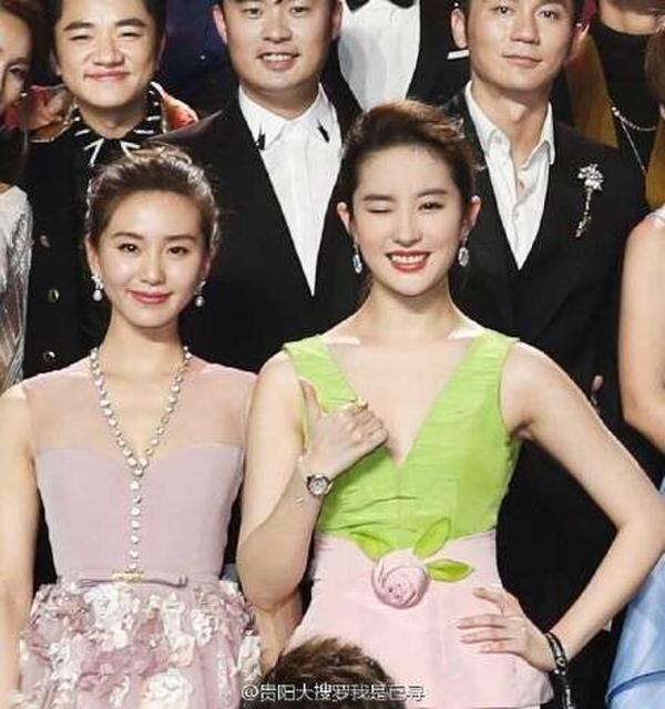 杨幂刘诗诗刘亦菲同框 仙剑三美聚首