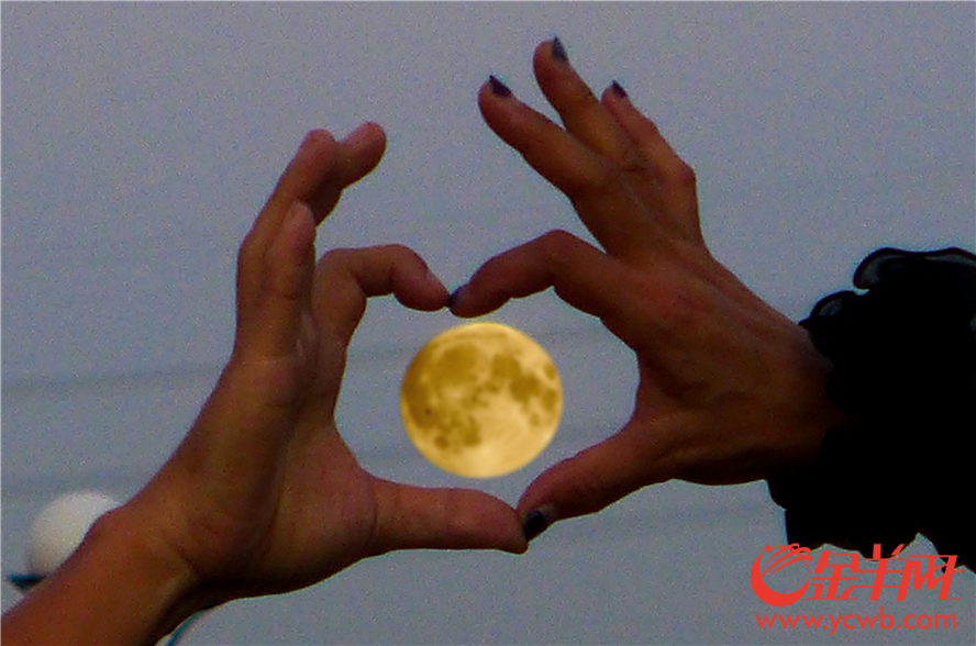 十五月亮十六圆 广州中秋爱心月火爆朋友圈