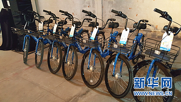 小蓝单车广州解锁 本月底全城将投放5万辆