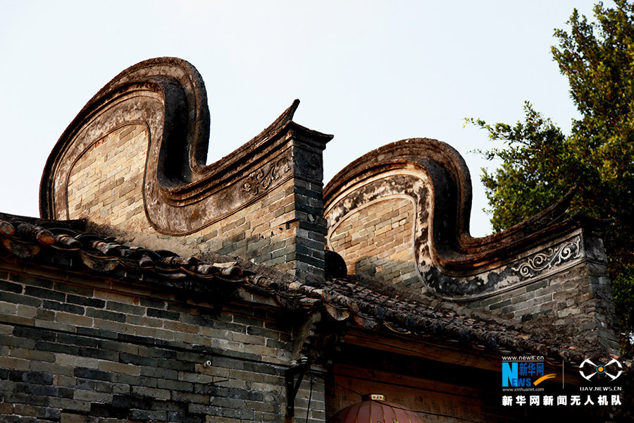 岁月酿沉香 航拍美丽的龙华旭日村