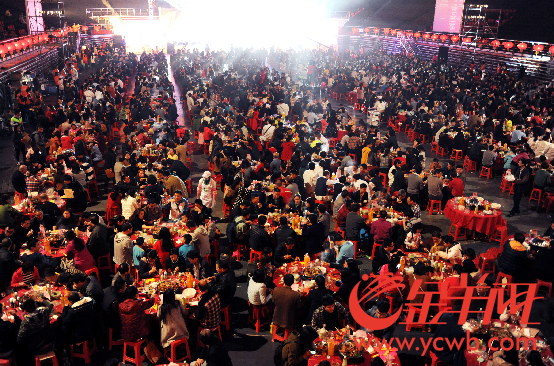 黄埔区、广州开发区千人饺子宴开席